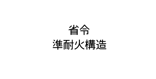 省令準耐火構造