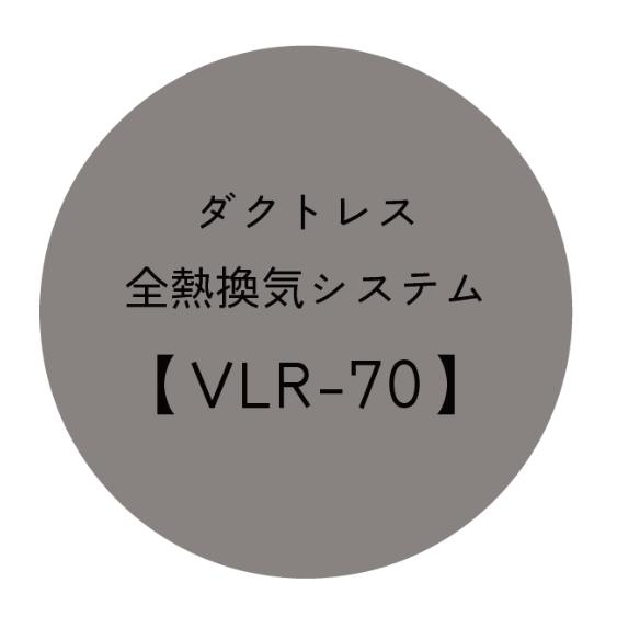 ダクトレス全熱換気システム